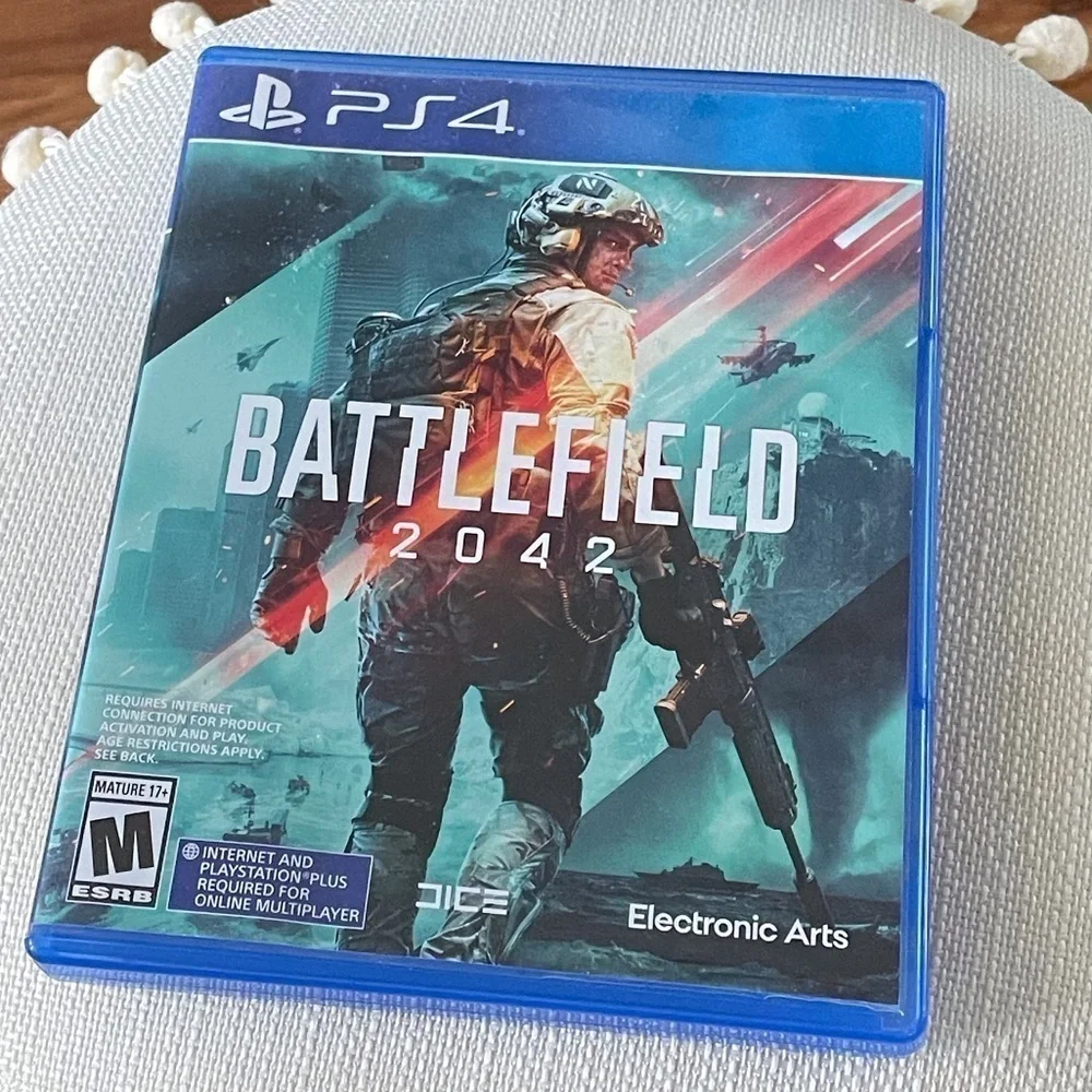 Sony Playstation 4 Battlefield 2042 video game rated M